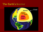 The Earth`s Interior