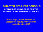 DISASTER RESILIENT SCHOOLS