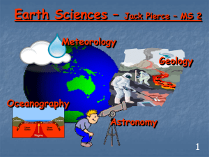 Earth as a System - Bakersfield College