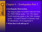Chapter 6 – Earthquakes Part 3