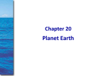 Chap 20 Earth and Comparative Planetology