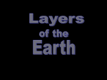 Ch. 1 Layers of the Earth