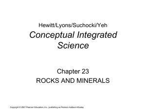 Hewitt/Lyons/Suchocki/Yeh, Conceptual Integrated Science