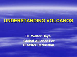 UNDERSTANDING VOLCANOS