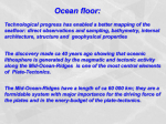 SEISMIC ACTIVITY (mainly shallow earthquakes)