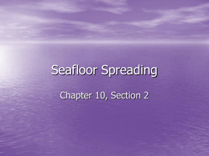 Seafloor Spreading