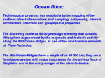 SEISMIC ACTIVITY (mainly shallow earthquakes)