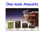 One-mole Amounts