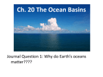 Ch. 20 The Ocean Basins