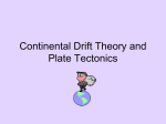 Continental Drift Theory and Plate Tectonics