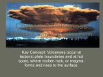 Chapter 8 Volcanoes Section 1, Why Volcanoes Form