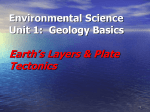 plate tectonics