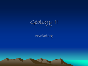 Geology II.