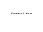 Metamorphic Rocks Powerpoint