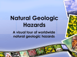 Natural Geologic Hazards