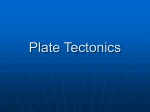 Plate Tectonics plate boundaries Blas