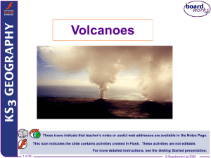 Volcanoes - IGCSEGEO