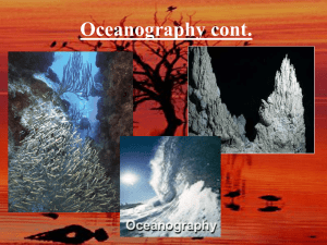 Intro to Oceanography - pams