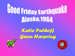 Good Friday Earthquake Katie Puthoff and Gwen Harpring