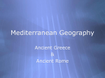 Mediterranean Geography