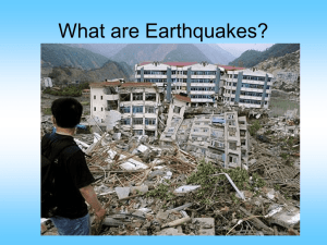 What are Earthquakes?