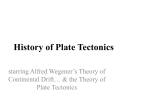 History of Plate Tectonics PPT