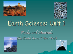 Earth Science: Unit 1