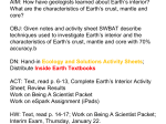 Earths Interior Day2 - Hicksville Public Schools / Homepage