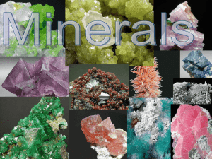 What is a Mineral?