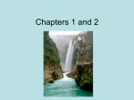 Chapters 1 and 2 Review
