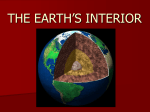 the earth`s interior