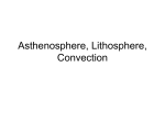 Asthenosphere, Lithosphere, Convection