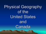 United States and Canada Physical Geo