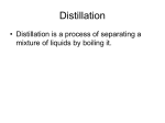 Distillation - WordPress.com