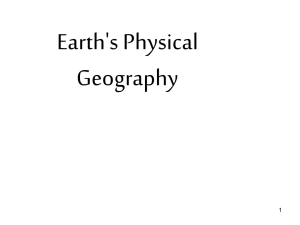 Notes - Sayre Geography Class