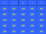 Rocks and Minerals Jeopardy