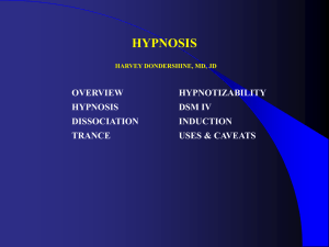 Hypnosis Presentatio..