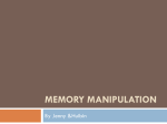 Memory Manipulation - Hunting Hills High School