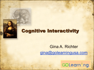 Cognitive Interactivity - GO