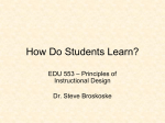 How Do Students Learn? - Misericordia University