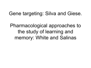 Silva & White - Walker Bioscience