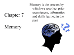 memory - appsychologysmilowitz