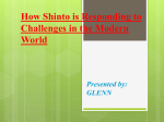 How Shinto is Responding to Challenges in the Modern World