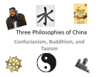 Three Philosophies of China