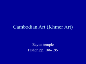Cambodian Art (Khmer Art)