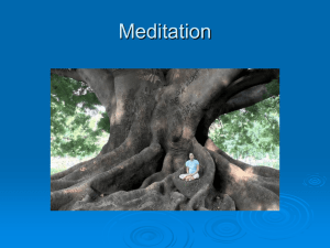 Meditation - Denny High School