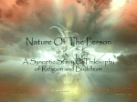 Nature Of The Person - The Ecclesbourne School Online