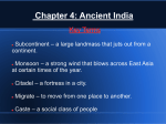 Chapter 4: Ancient India Key Terms