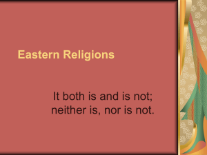 Eastern Religions