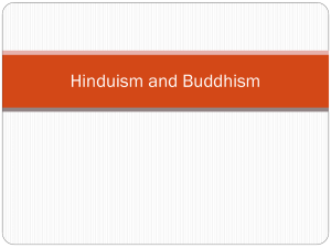 Hinduism and Buddhism - Momin2015-2016